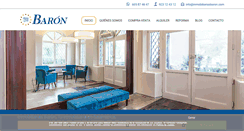 Desktop Screenshot of inmobiliariasbaron.com
