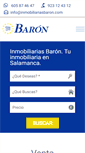Mobile Screenshot of inmobiliariasbaron.com
